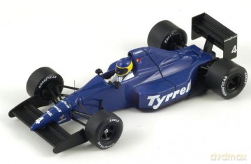 SPARK Tyrrell 018 #4 Alboreto Mexico GP S1641 [MODELARSTWO]