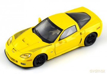 SPARK Corvette C6 RS Coupe 2009 (yellow) S1536 [MODELARSTWO]