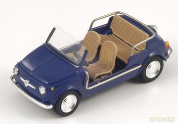 SPARK Fiat 500 Jolly (blue) S1496 [MODELARSTWO]