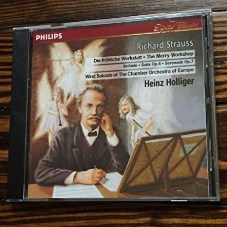Holliger, Wind Soloists Of The Cham.Orch: Strauss Johann-Serenade For Wind Instr. [CD]