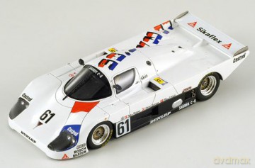 SPARK Sauber C8 #61 WeltiNielsen S1261 [MODELARSTWO]