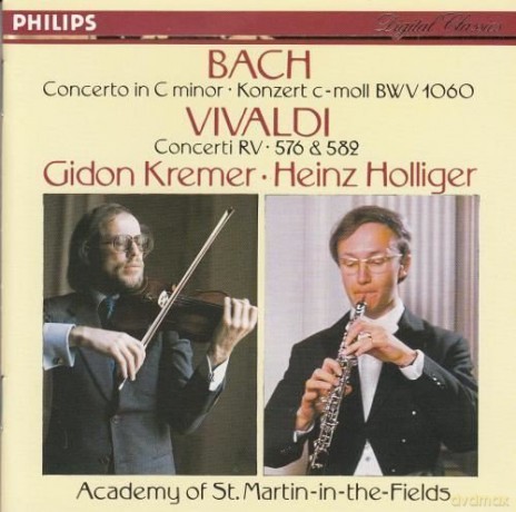 Holliger/Kremer/Acad: Bach/Vivaldi:Concerti [CD]