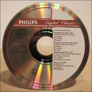 Holliger: Bach:3 Oboe Concertos [CD]