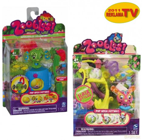 ZOOBLES Układanie Fryzur 13213 [ZABAWKA]