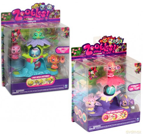 ZOOBLES Trojaczki 13207 [ZABAWKA]