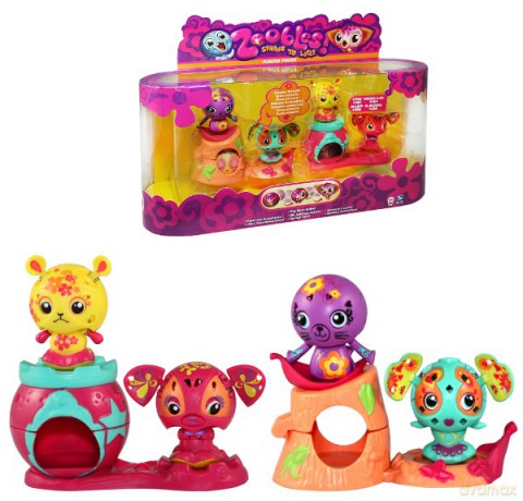 ZOOBLES Dzieci Kwiaty 4 pak. 13228 [ZABAWKA]