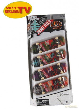 TECH DECK 4Pack Deskorolek 13610 [ZABAWKA]