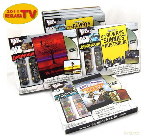 TECH DECK Zest. Dla Kolekcjonerów DVD2 13827 [ZABAWKA]