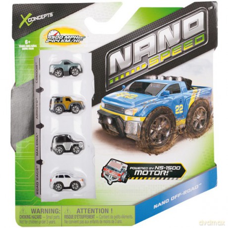 NANO SPEED Zestaw 4pack 90101 [ZABAWKA]
