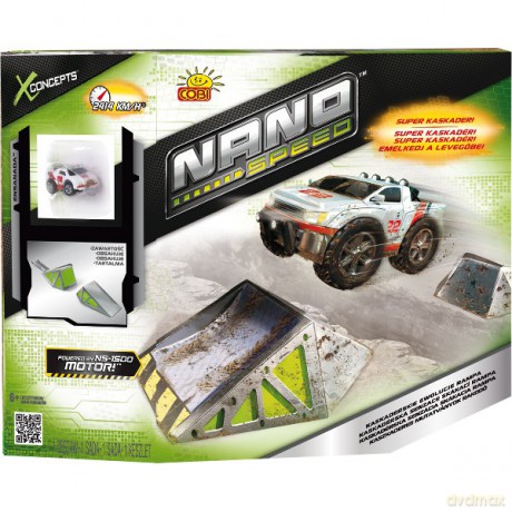 NANO SPEED Kaskaderskie ewolucje rampa 90104 [ZABAWKA]
