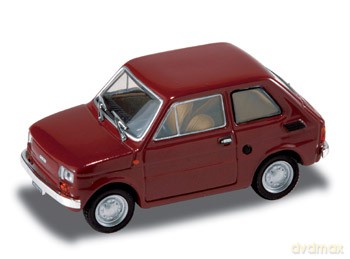 STARLINE Fiat 126 1972 (dark red) 507134 [MODELARSTWO]