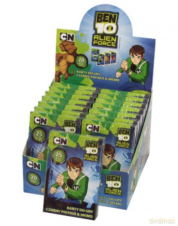 STARPAK KARTY DO GRY PIOTRUŚ BEN10 86089 [GRA KARCIANA]