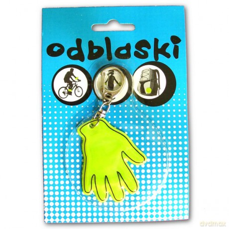 STNUX Brelok Odblaskowy Łapka FJ-D-28 [ZABAWKA]
