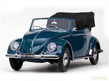 SUN STAR 1958 Volkswagen Kfer Cabriolet 5213 [MODELARSTWO]