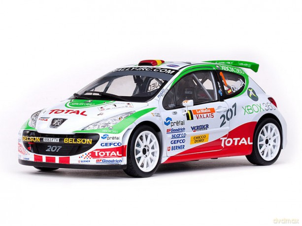 SUN STAR Peugeot 207 S2000 #1 E.G Ojeda 5433 [MODELARSTWO]