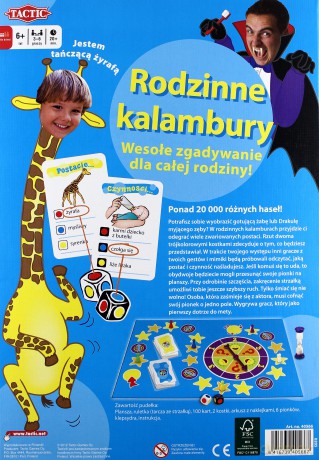 TACTIC Gra Rodzinne kalambury 40566 [GRA]