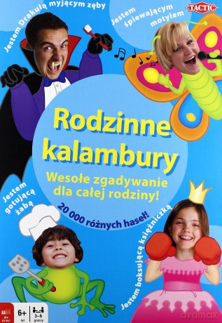 TACTIC Gra Rodzinne kalambury 40566 [GRA]