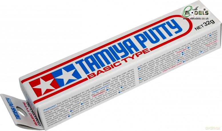 TAMIYA Putty Basic Type 32g 87053 Szpachlówka modelarska 32 g [MODELARSTWO]