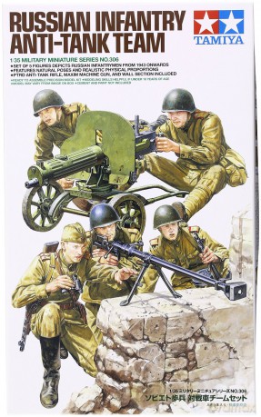 TAMIYA Russian AntiTank Team 35306 [MODELARSTWO]