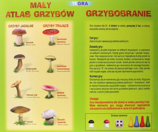 TEGRA Gra Grzybobranie 77 [GRA]