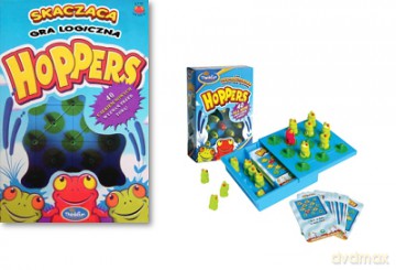 THINKFUN Gra Hoppers Skaczące Żabki 6701 [GRA]
