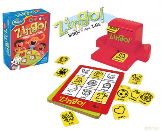 THINKFUN Gra Zingo! Bingo w stylu Zingo 7700 [GRA]