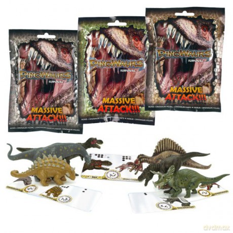 DINOZAUR Dinowaurs 1pak saszetka OP1PK [ZABAWKA]