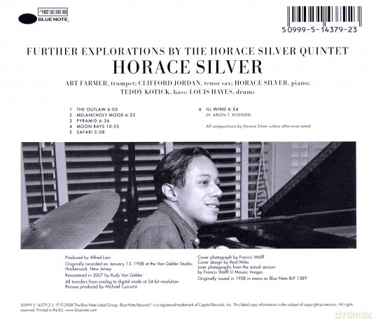 Horace Silver:Further Explorations (RVG) [CD]