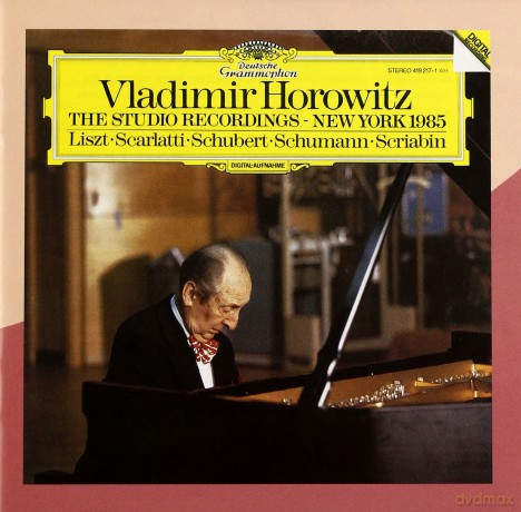 Horowitz: The Studio Rec.New York 1985-Grand Prix [CD]