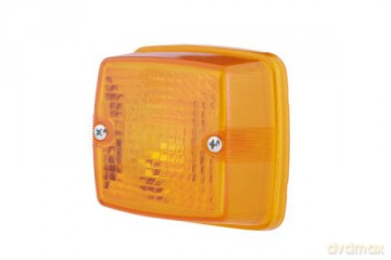Szkło lampy, lampa kierunkowskazu Hella 9EL 110 536-001 Mercedes Iveco Fiat