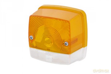 Szkło lampy, lampa kierunkowskazu Hella 9EL 115 003-055 Mercedes Iveco