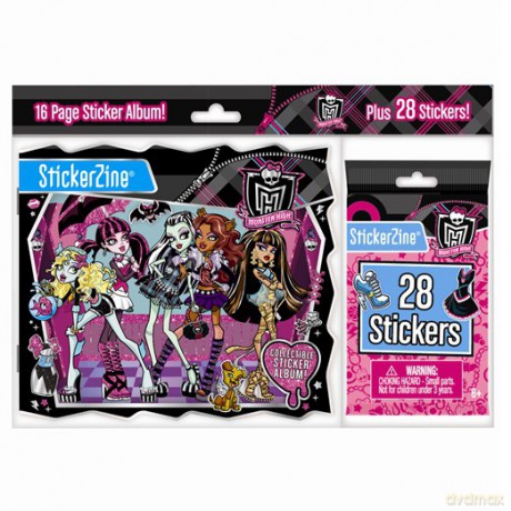 MONSTER HIGH Album do naklejek 64009 [ZABAWKA]