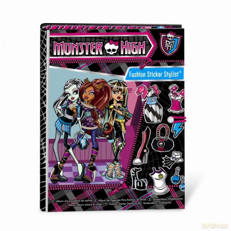 MONSTER HIGH Stylizacja z naklejkami 64024 [ZABAWKA]