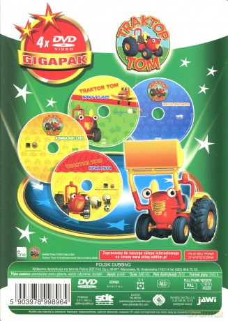 Traktor Tom Gigapak [BOX] [4DVD]