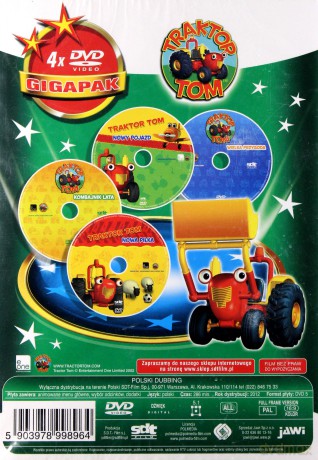 Traktor Tom Gigapak [BOX] [4DVD]