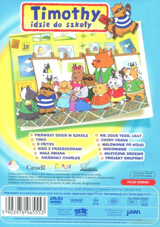 Timothy Idzie Do Szkoły-Pierwszy Dzień W Szkole  [DVD]
