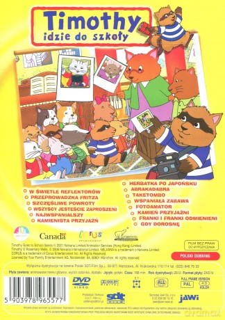 Timothy Idzie Do Szkoły-W Świetle Reflektorów [DVD]