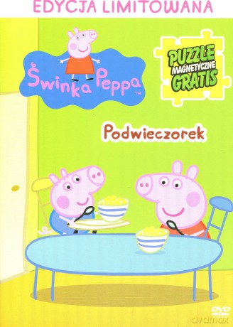 Świnka Peppa-Podwieczorek + Puzzle [DVD]
