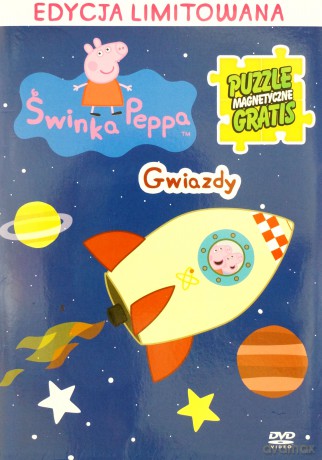 Świnka Peppa-Gwiazdy  + Puzzle [DVD]