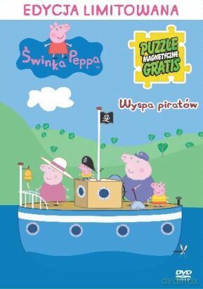 Świnka Peppa-Wyspa Piratów  + Puzzle [DVD]