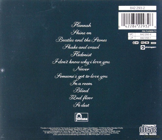 House Of Love: House Of Love [CD]