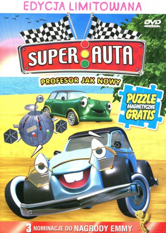Super Auta-Profesor Jak Nowy+Puzzle [DVD]