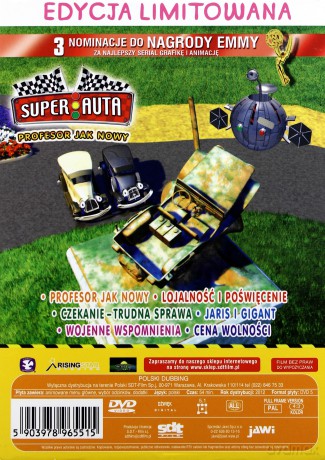 Super Auta-Profesor Jak Nowy+Puzzle [DVD]