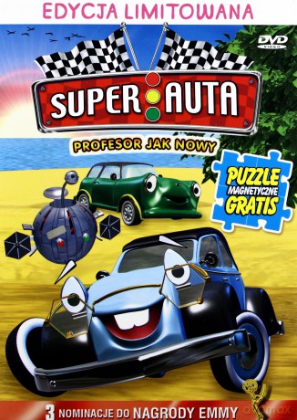 Super Auta-Profesor Jak Nowy+Puzzle [DVD]