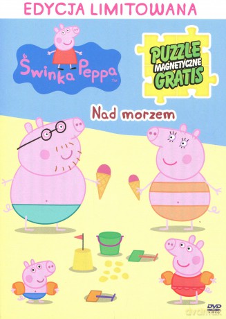Świnka Peppa-Nad Morzem  + Puzzle [DVD]