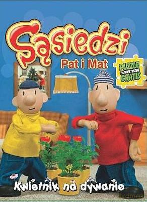 Sasiedzi Pat i Mat: Kwietnik Na Dywanie  + Puzzle [DVD]