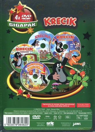 Krecik Gigapak [BOX] [4DVD]