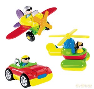 TOMY PUZZLE POJAZDY 3 WZORY 2037 [ZABAWKA]