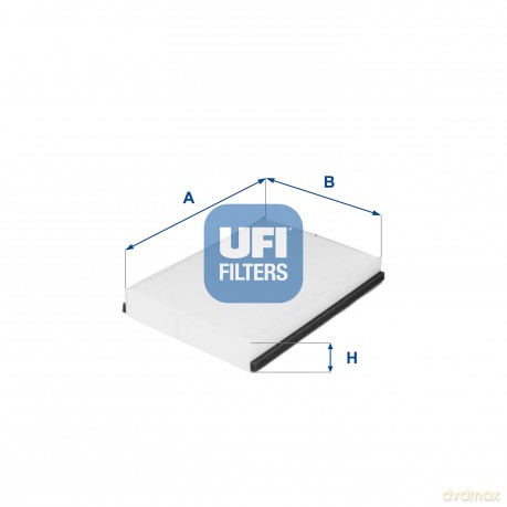 UFI 53.211.00 Filtr, wentylacja przestrzeni pasażerskiej Fiat Chrysler