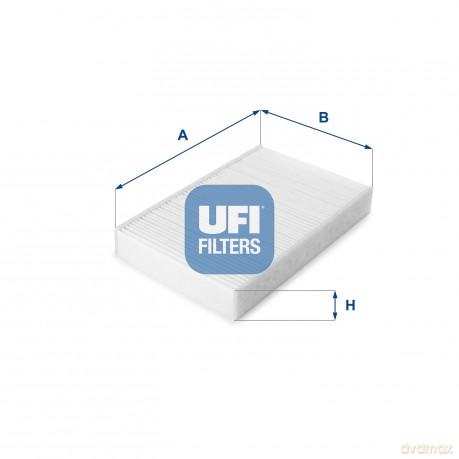 UFI 53.223.00 Filtr, wentylacja przestrzeni pasażerskiej Renault Nissan